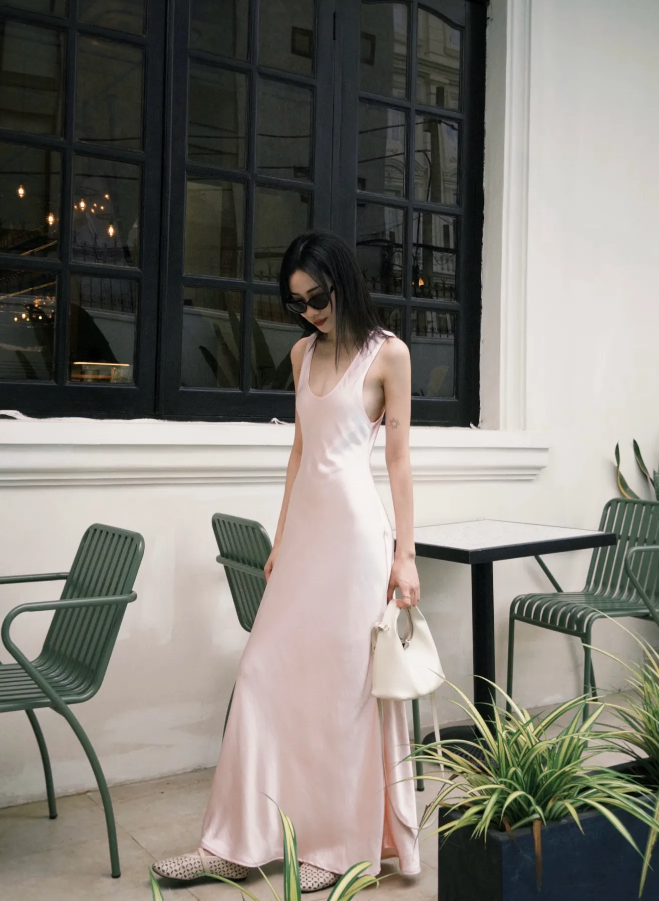 CLARA Dress Hồng vân thumbnail 2
