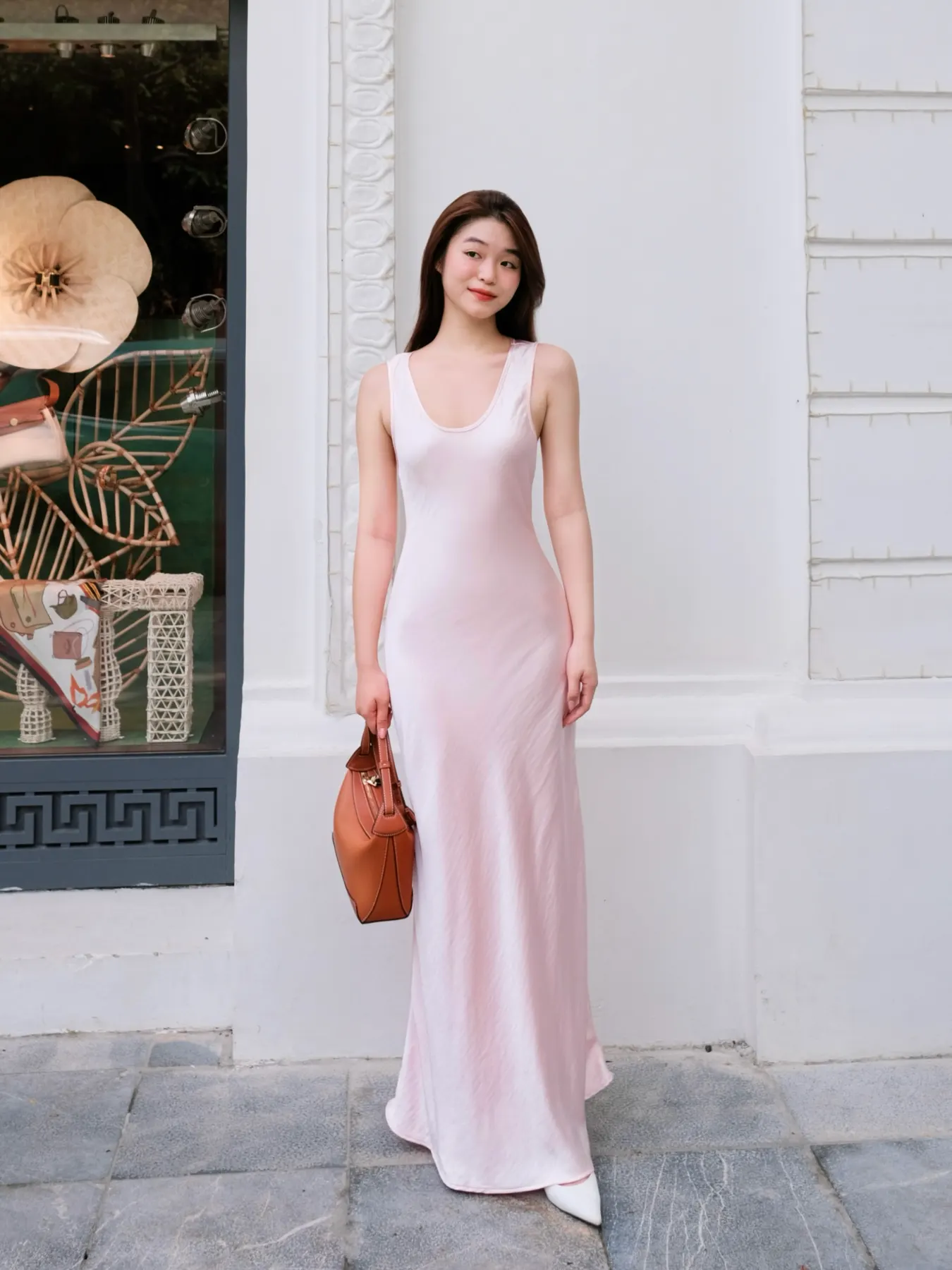 CLARA Dress Hồng vân thumbnail 4