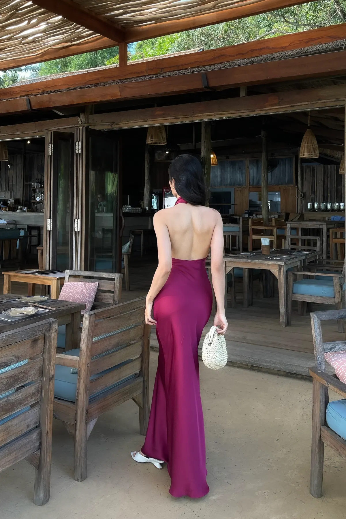 LAYLA Dress Hồng mận thumbnail 3